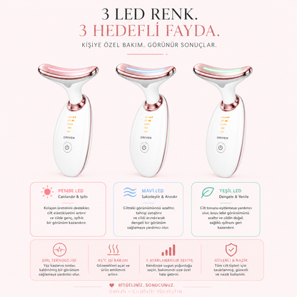 Oriven™ Kırışıklık Giderici Cilt Bakım Cihazı